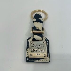 Dooney & Bourke Zebra Print key Chain